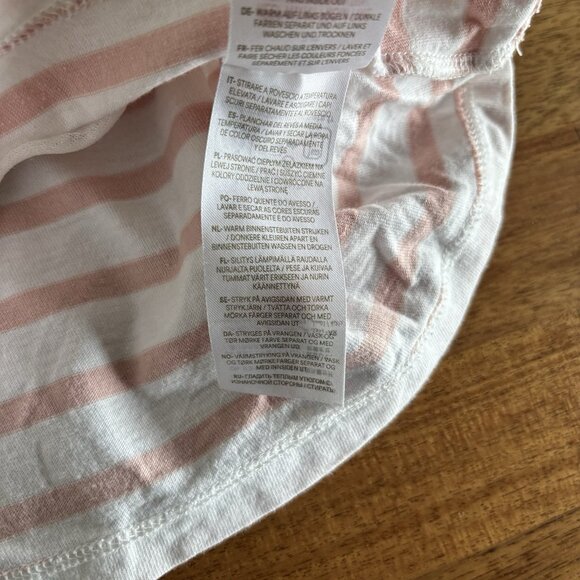 Mini Boden Appliqué Shirt Striped Ballerinas Short Sleeve Preppy 2-3 Years - Picture 9 of 13